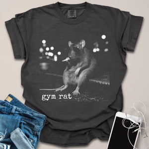 Gym Rat Vintage Meme Shirt - Pepper