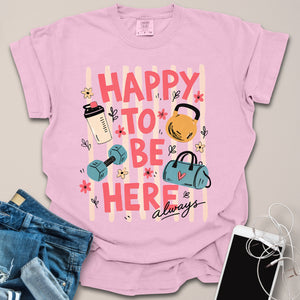 Happy Here Stripes Shirt