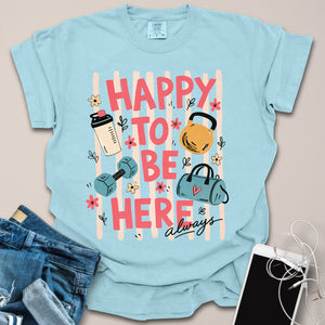 Happy Here Stripes Shirt