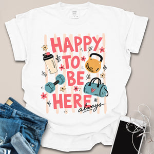 Happy Here Stripes Shirt