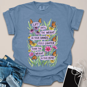 Weight In Your Head Floral Shirt