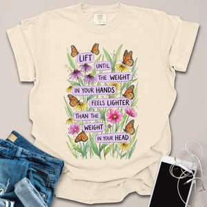 Weight In Your Head Floral Shirt