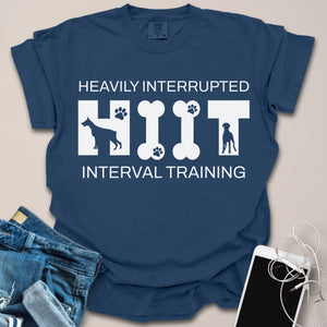 HIIT Dog Definition Funny Fitness Shirt