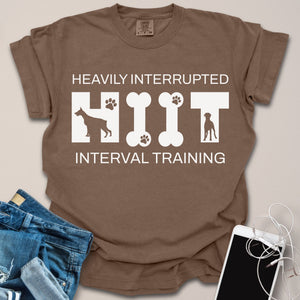 HIIT Dog Definition Funny Fitness Shirt