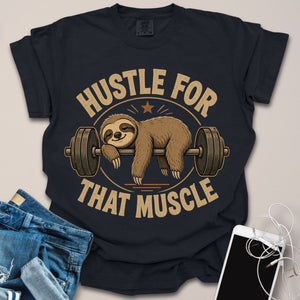 Hustle For Muscle Sloth Vintage Shirt