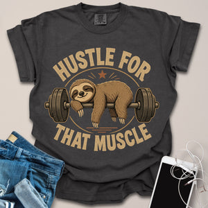 Hustle For Muscle Sloth Vintage Shirt