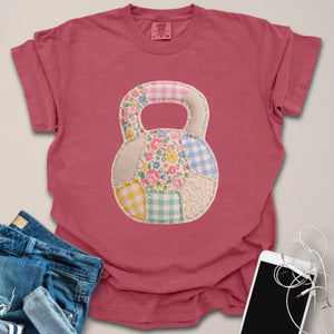 Kettlebell Faux Patchwork Shirt