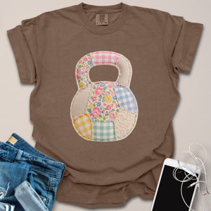 Kettlebell Faux Patchwork Shirt