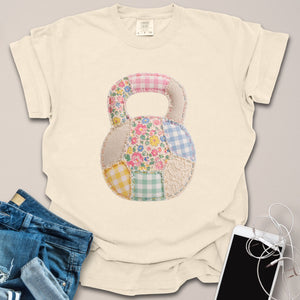 Kettlebell Faux Patchwork Shirt