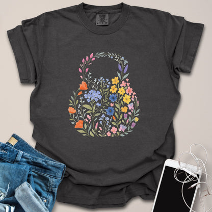 Floral Kettlebell Shirt