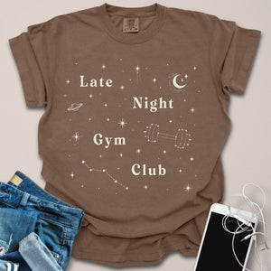 Late Night Gym Club Celestial Shirt