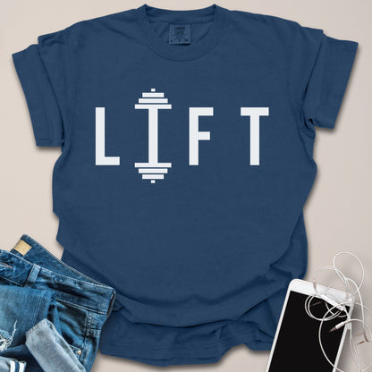 Lift Dumbbell Graphic Shirt