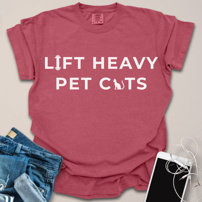 Lift Heavy Pet Cats Shirt