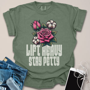 Lift Heavy Stay Petty Floral Shirt