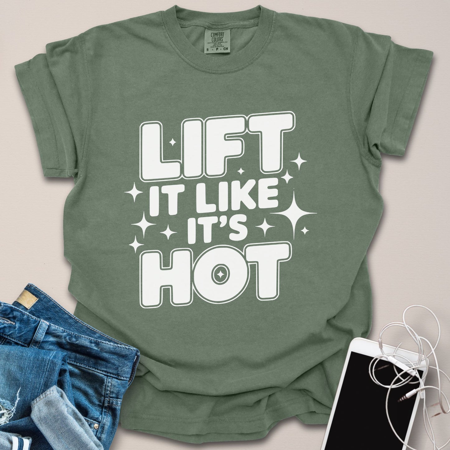 Lift It Like It's Hot Gym Shirt