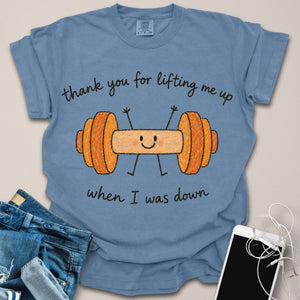 Dumbbell Doodle Funny Shirt