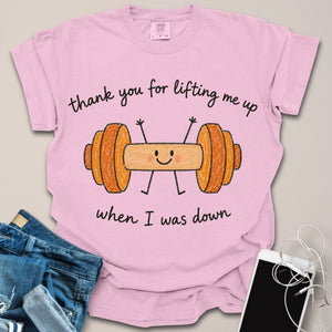 Dumbbell Doodle Funny Shirt