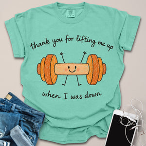 Dumbbell Doodle Funny Shirt