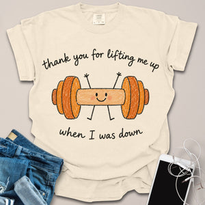 Dumbbell Doodle Funny Shirt