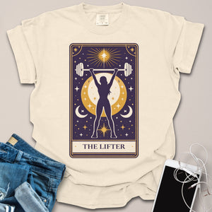 The Lifter Tarot Card Graphic Shirt