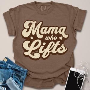 Mama Who Lifts Retro Shirt