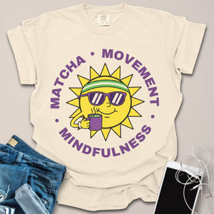 Matcha Movement Mindfulness Sun Shirt