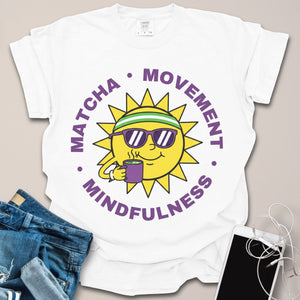 Matcha Movement Mindfulness Sun Shirt