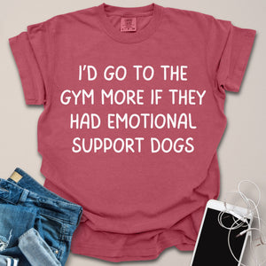 More Emotional Support Dogs At Gym Shirt