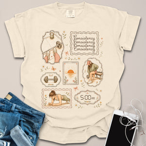 Morning Gym Collage Shirt