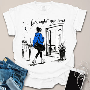 Night Gym Crew Sketch Shirt