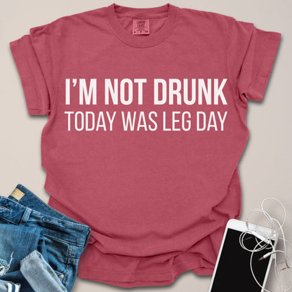 Funny Today Was Leg Day Shirt
