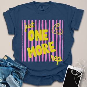 One More Rep Stripes Shirt