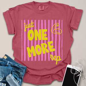 One More Rep Stripes Shirt