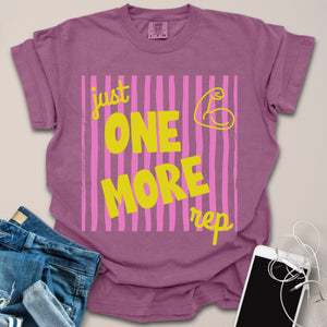 One More Rep Stripes Shirt