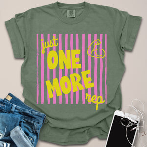 One More Rep Stripes Shirt