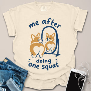 Corgi Funny Glute Gains Shirt