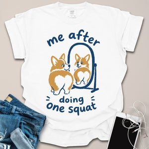 Corgi Funny Glute Gains Shirt