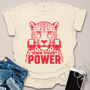 Own Your Power Leopard Shirt