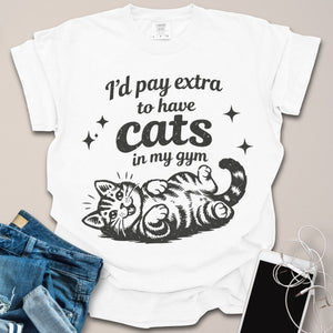 Pay Extra for Cats in the Gym Vintage Shirt