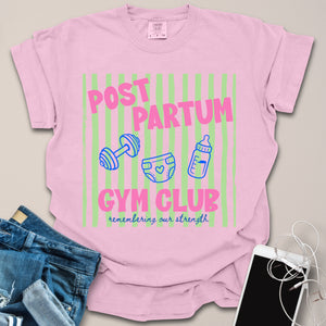 Postpartum Club Stripes Shirt