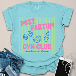 Postpartum Club Stripes Shirt