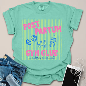 Postpartum Club Stripes Shirt
