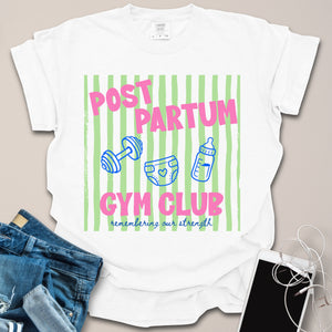 Postpartum Club Stripes Shirt