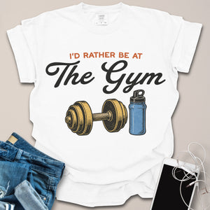 Rather Be At Gym Vintage Shirt