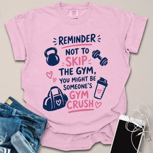 Reminder Not To Skip Gym Doodle Shirt