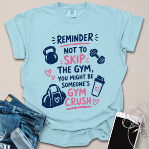 Reminder Not To Skip Gym Doodle Shirt