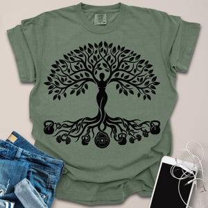 Rooted In Strength Tree Shirt