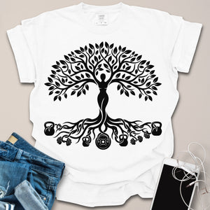 Rooted In Strength Tree Shirt