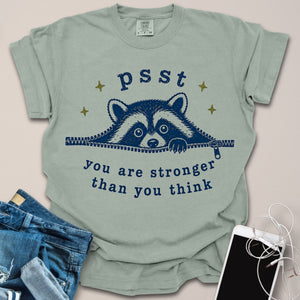 Secret Raccoon Motivation Shirt