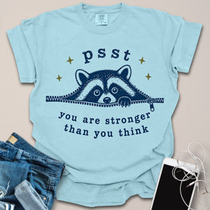 Secret Raccoon Motivation Shirt